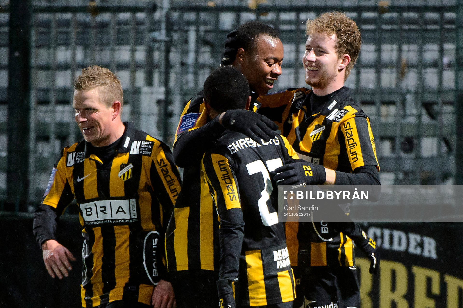 Häckens David Frölund, Carlos Strandberg och Samuel