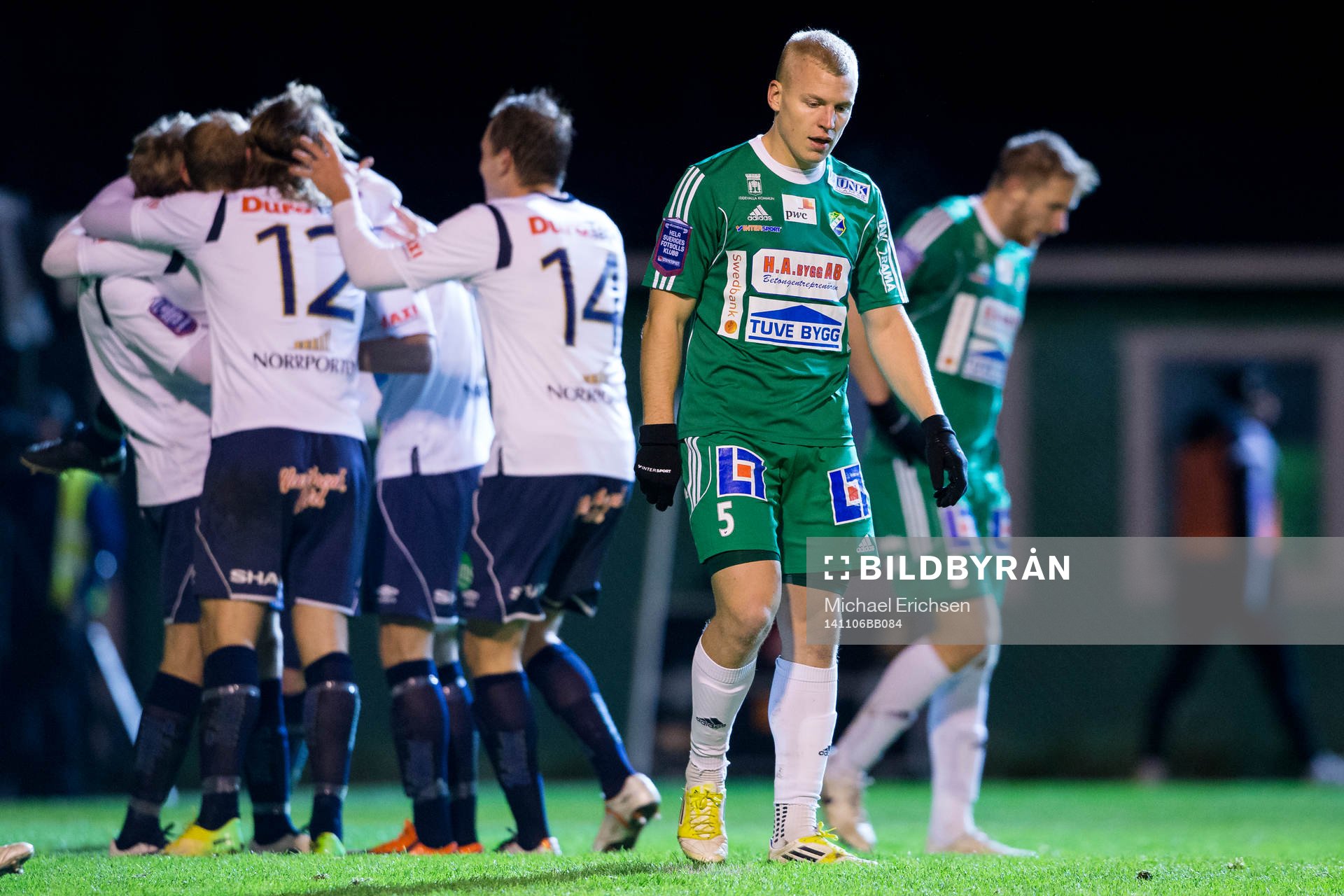Ljungskiles Petter Björlund deppar