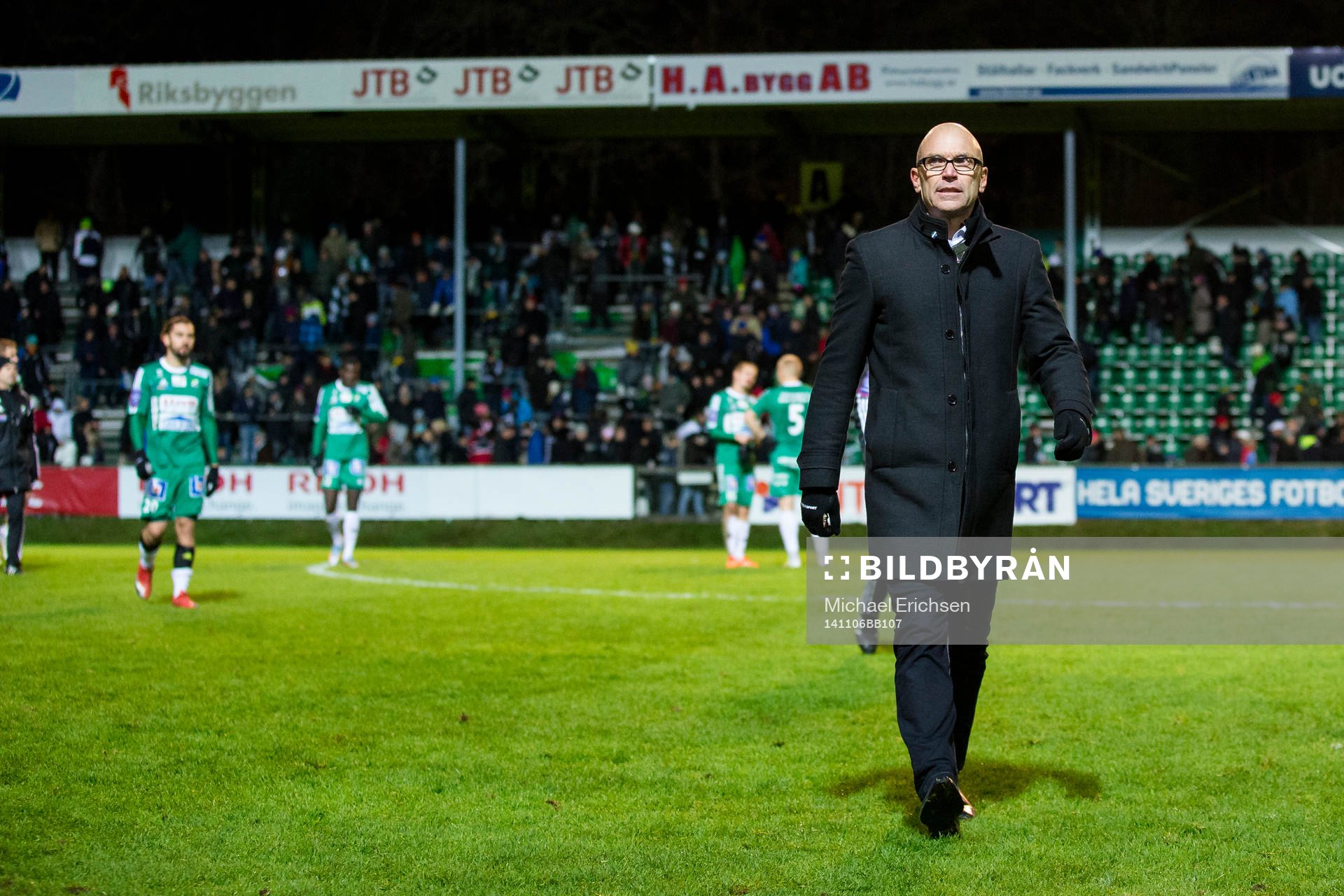 Ljungskiles tränare Tor-Arne Fredheim lämnar planen
