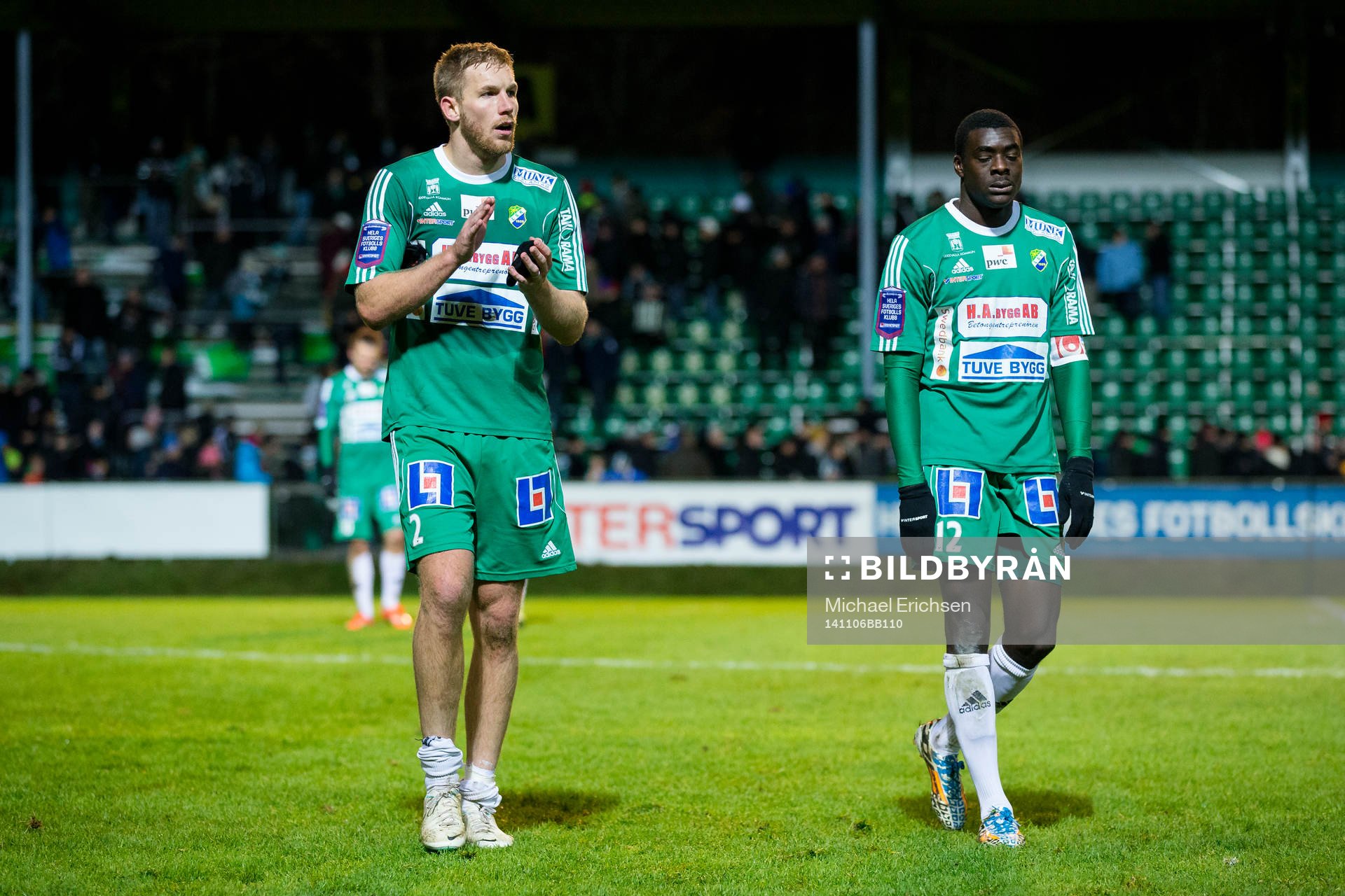 Ljungskiles Steven Old och Ken Sema deppar när de lämnar