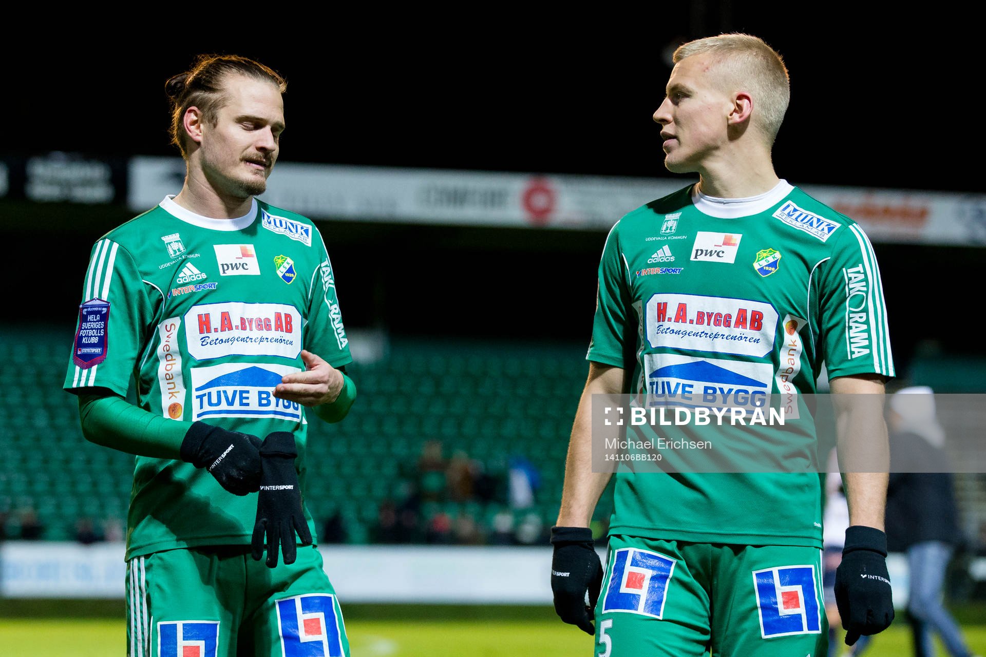 Ljungskiles Jonas Lindberg och Petter Björlund deppiga