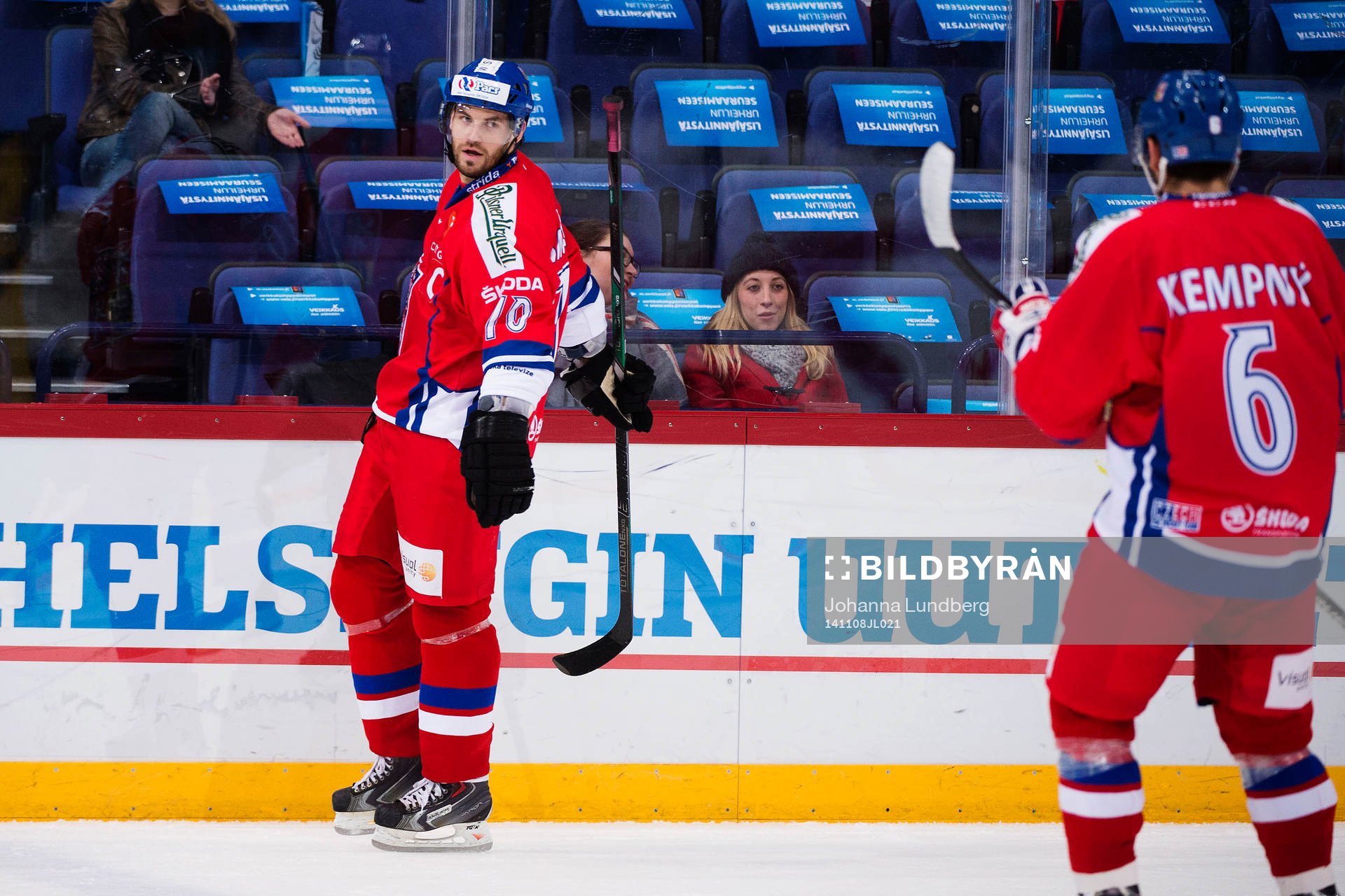 Tjeckiens Radek Smolenak  jublar