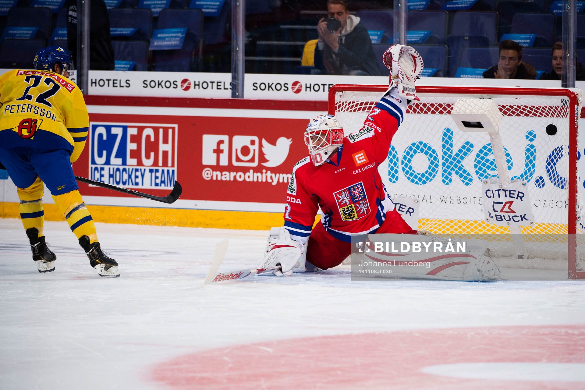 Sveriges Andre Petersson sätter