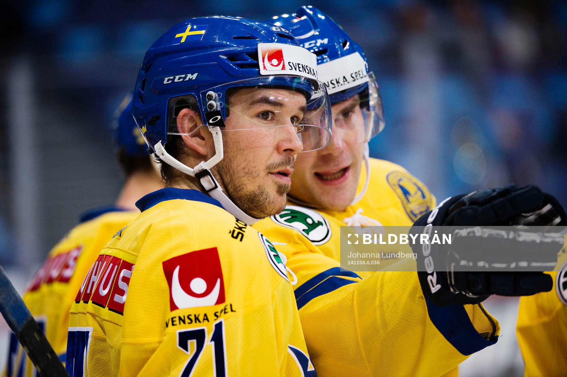 Sveriges Jimmie Ericsson och Patrik Hersley