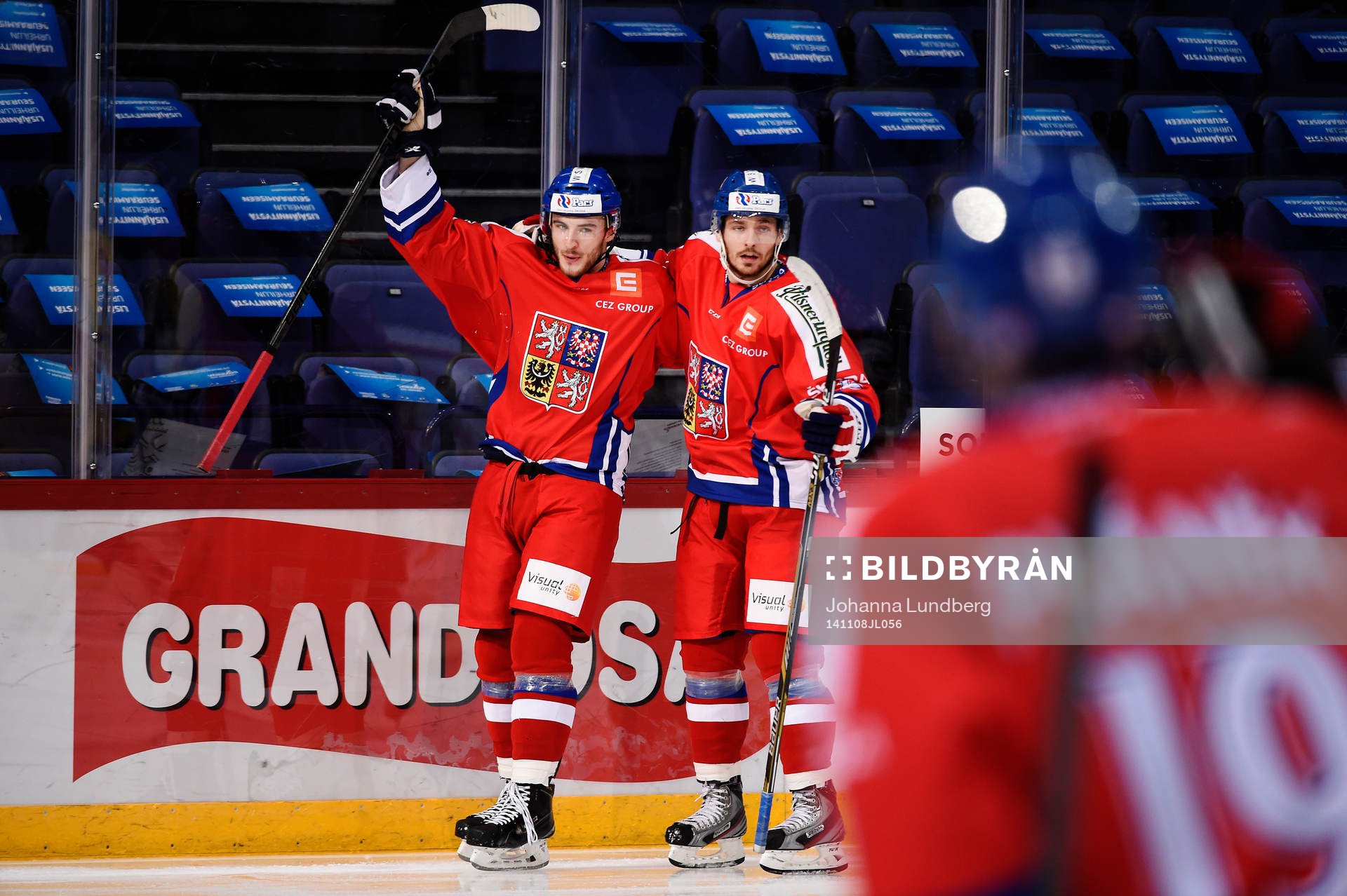 Tjeckiens Tomas Filippi jublar