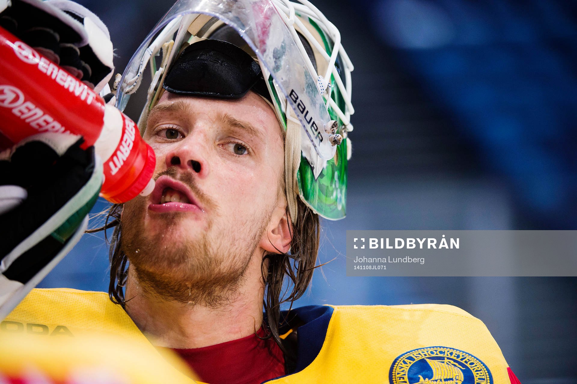 Sveriges målvakt Anders Nilsson