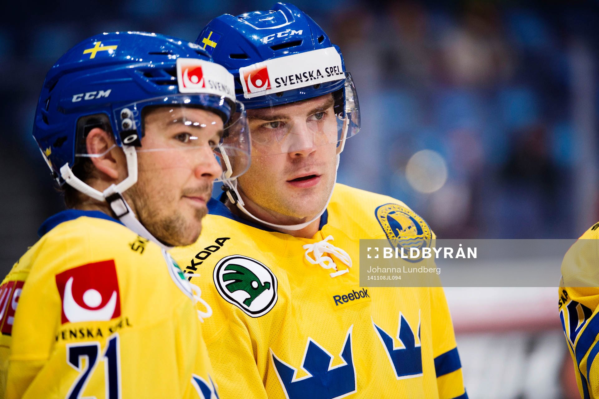 Sveriges Jimmie Ericsson och Patrik Hersley