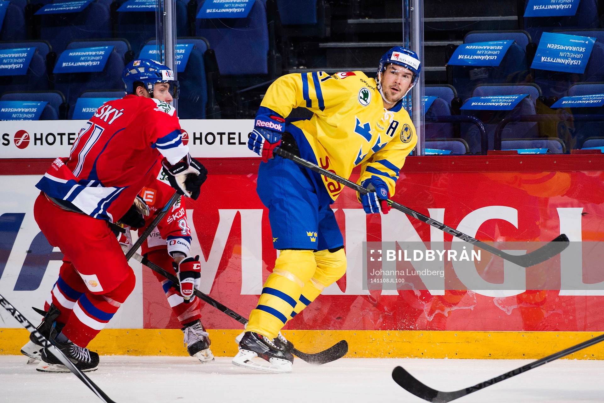Sveriges Jimmie Ericsson och Tjeckiens Jakub Valsky