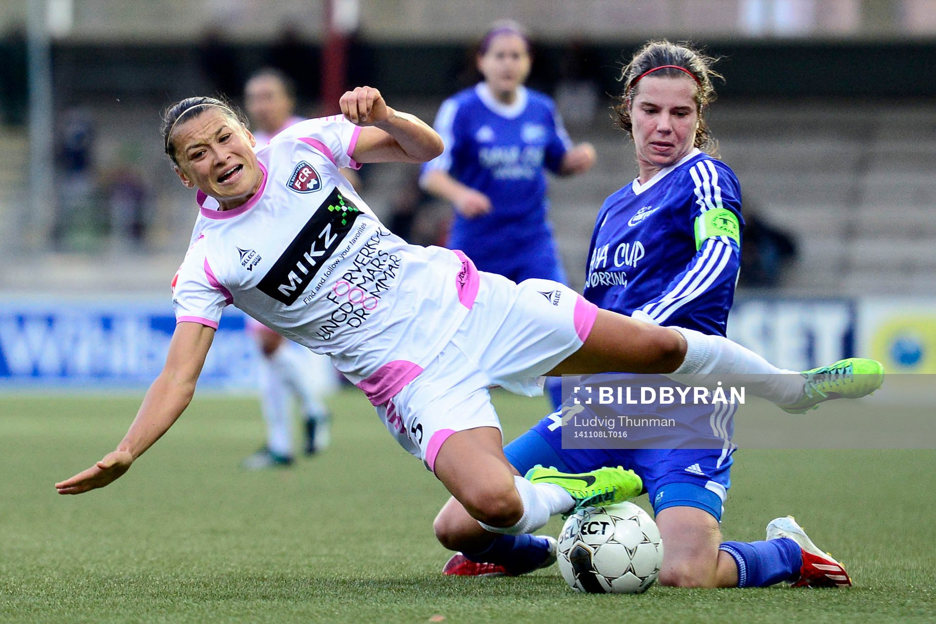 Rosengårds Alexandra Riley fälls avFortuna Hjørrings