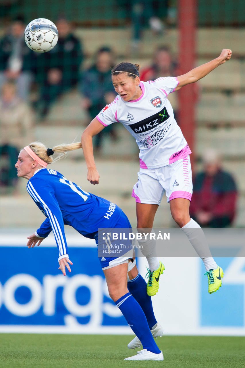 Rosengårds Alexandra Riley och Fortuna Hjørrings Camilla