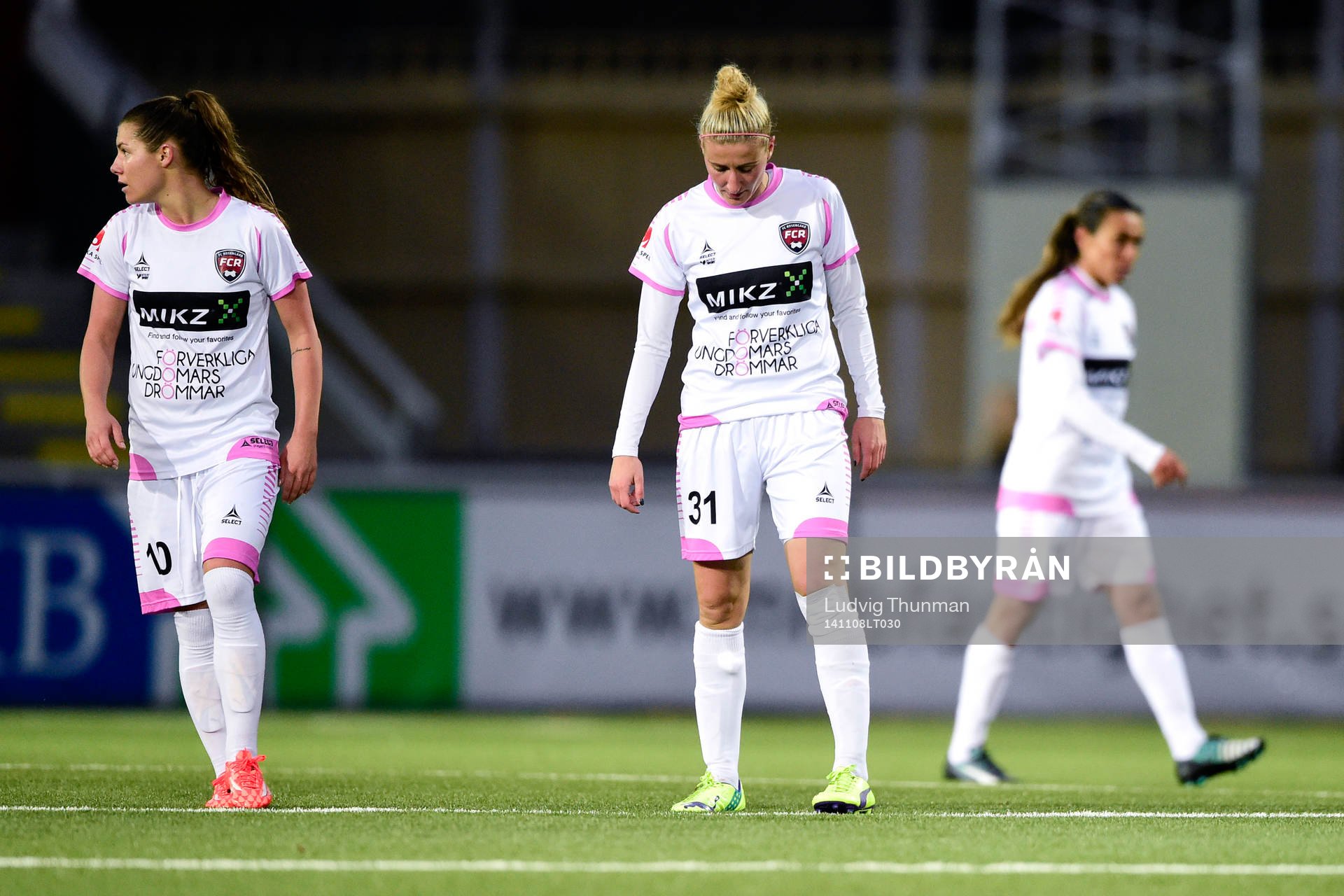 Rosengårds Ramona Bachmann, Anja Mittag och Marta Viera Da