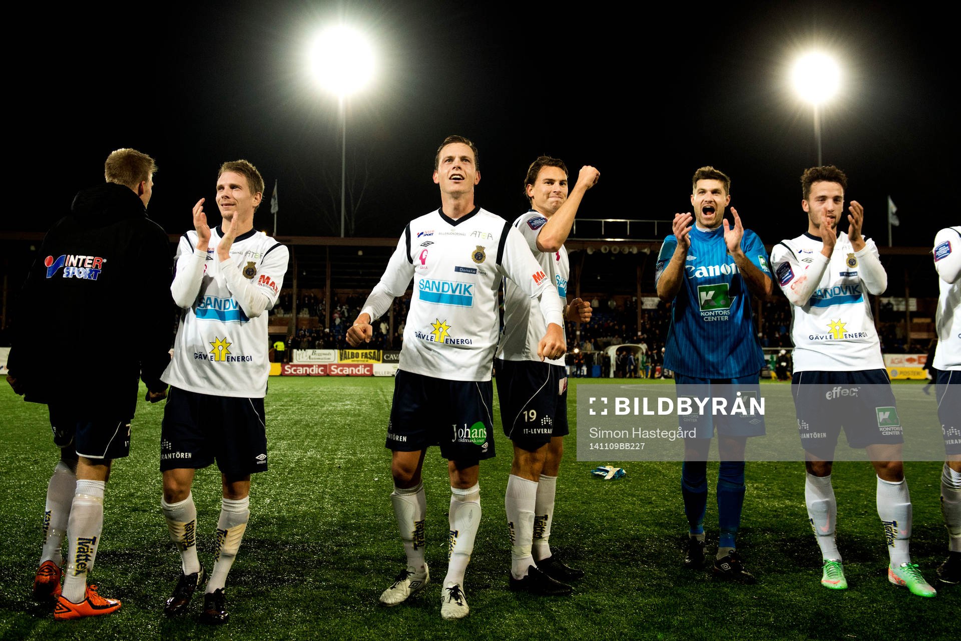 Gefles  Johan Bertilsson, Jens Portin, Marcus Hansson,