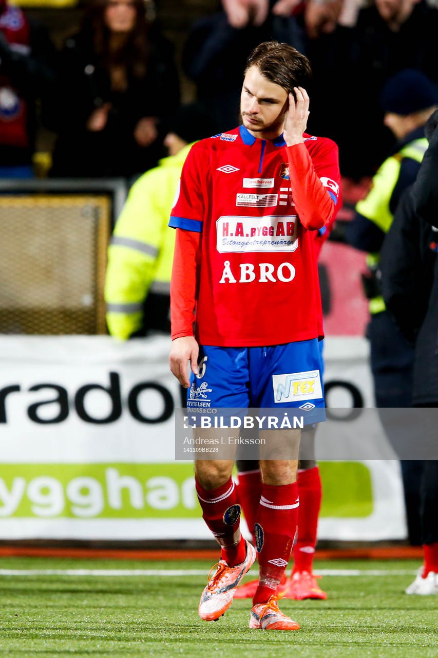 Örgrytes Hannes Sahlin deppar