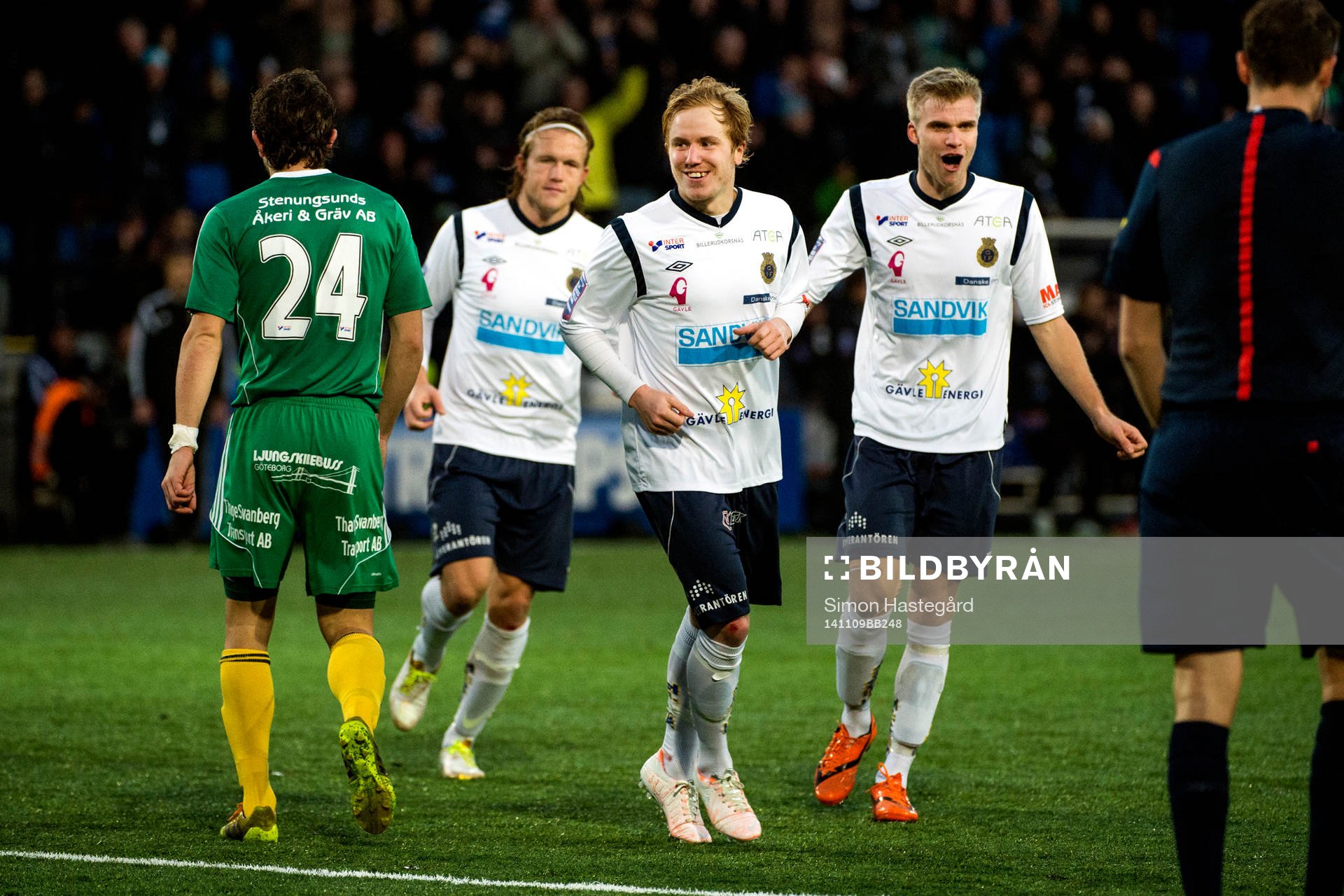 Gefles Anders Bååth , Simon Lundevall  och Robin Nilsson