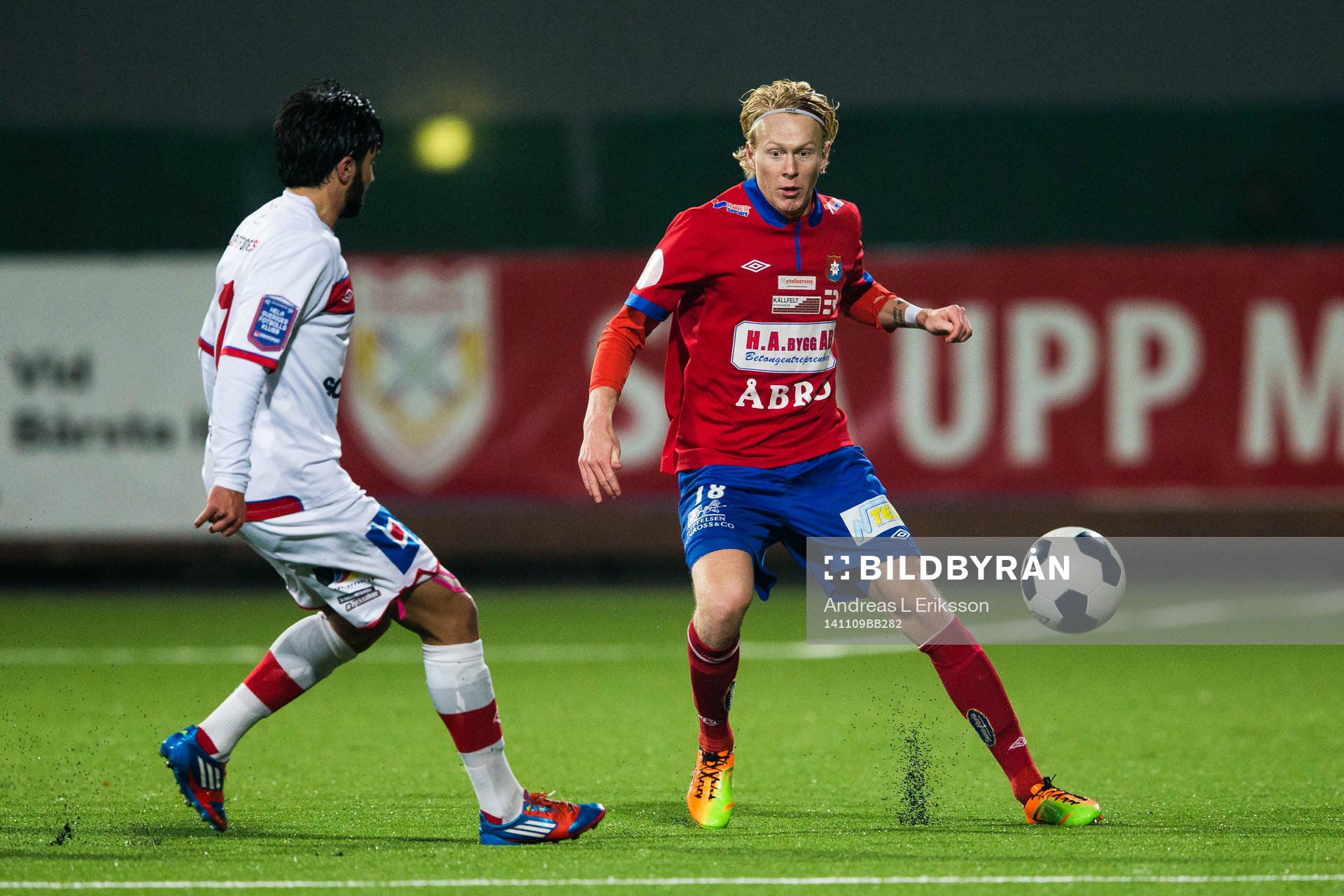 Assyriskas Alexander Nilsson och Örgrytes Jacob Ericsson