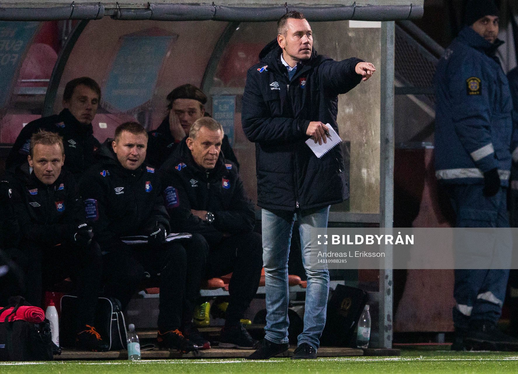 Örgrytes tränare Marcus Lantz