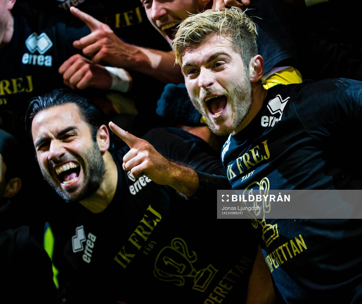 Frejs målvakt Marko Atanackovic  och Christophe Lallet