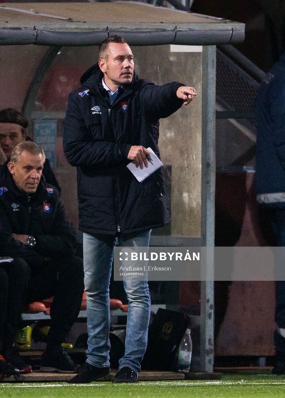 Örgrytes tränare Marcus Lantz