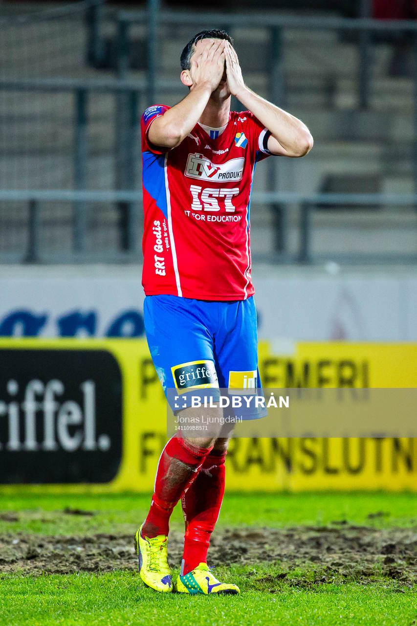 Östers Denis Velic deppar