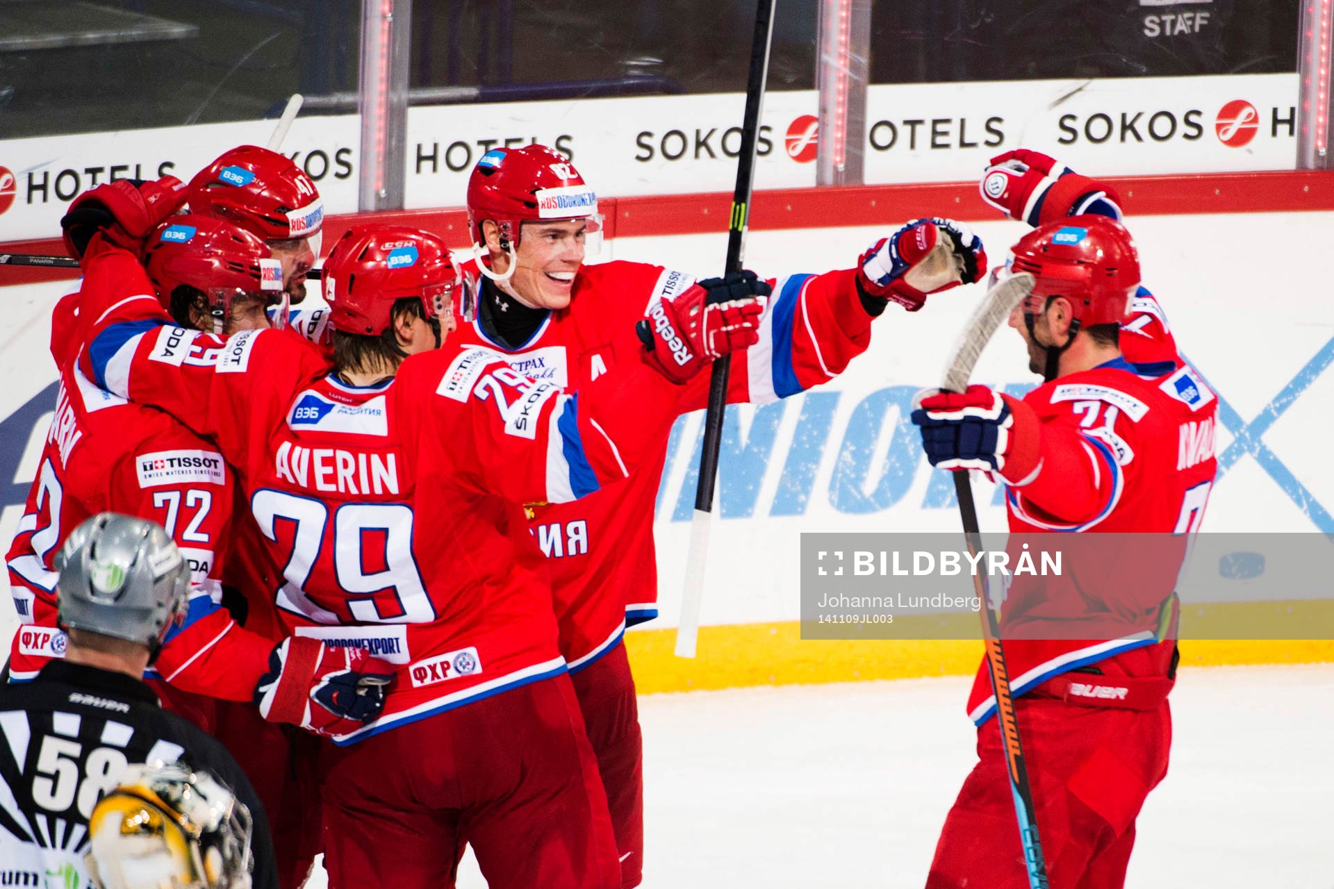 Rysslands Alexander Radulov jublar