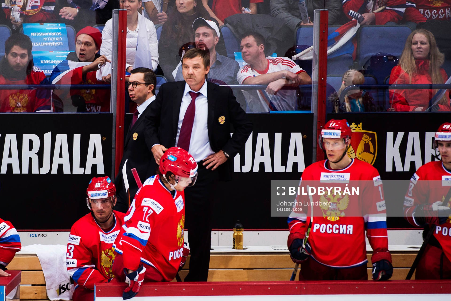 Rysslands förbundskapten Znarok Oleg