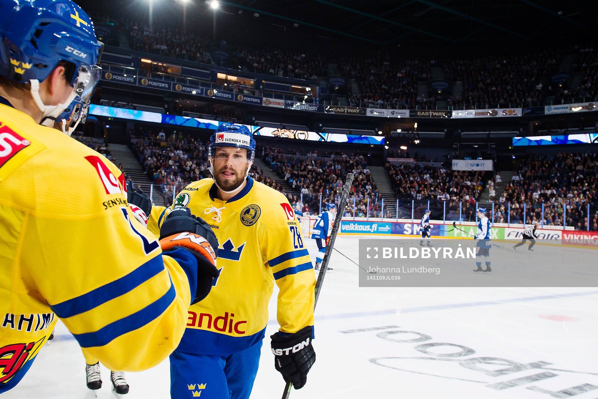 Sveriges Dick Axelsson jublar