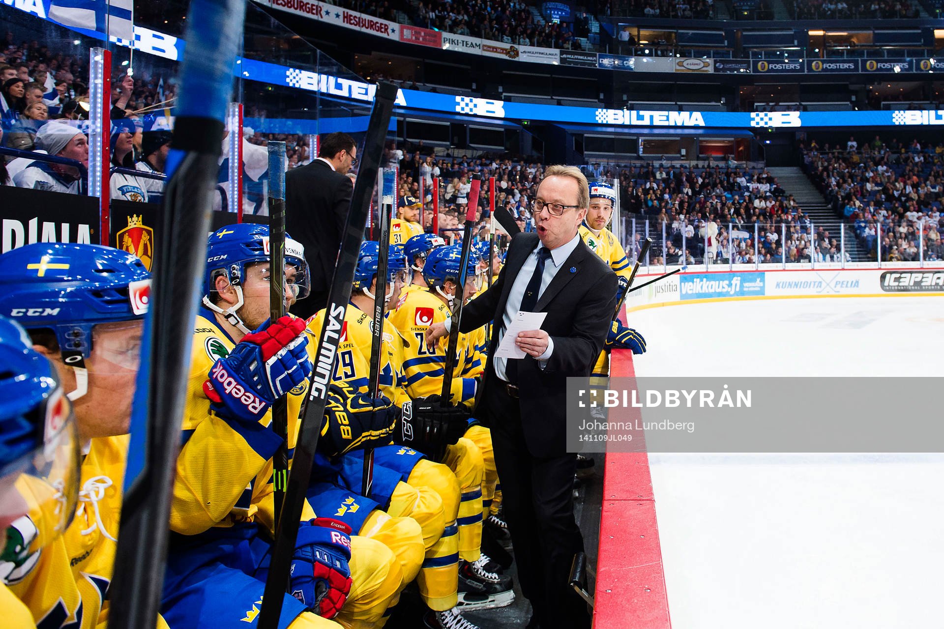 Sveriges förbundskapten Pär Mårts