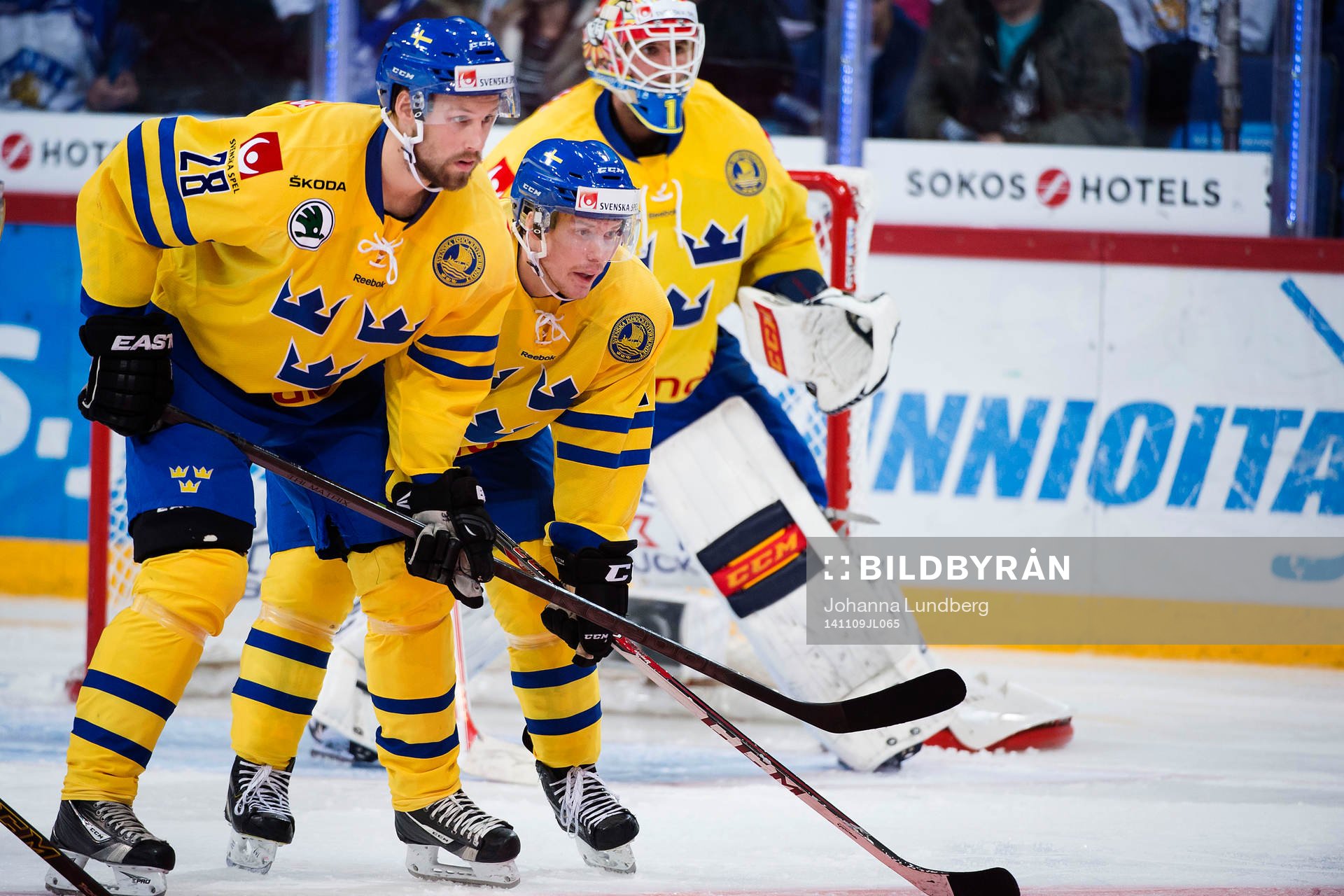 Sveriges Dick Axelsson och Niclas Burström