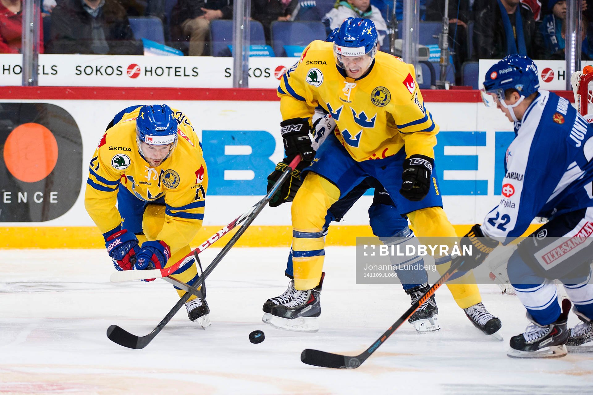 Sveriges Jimmie Ericsson och David Ullström