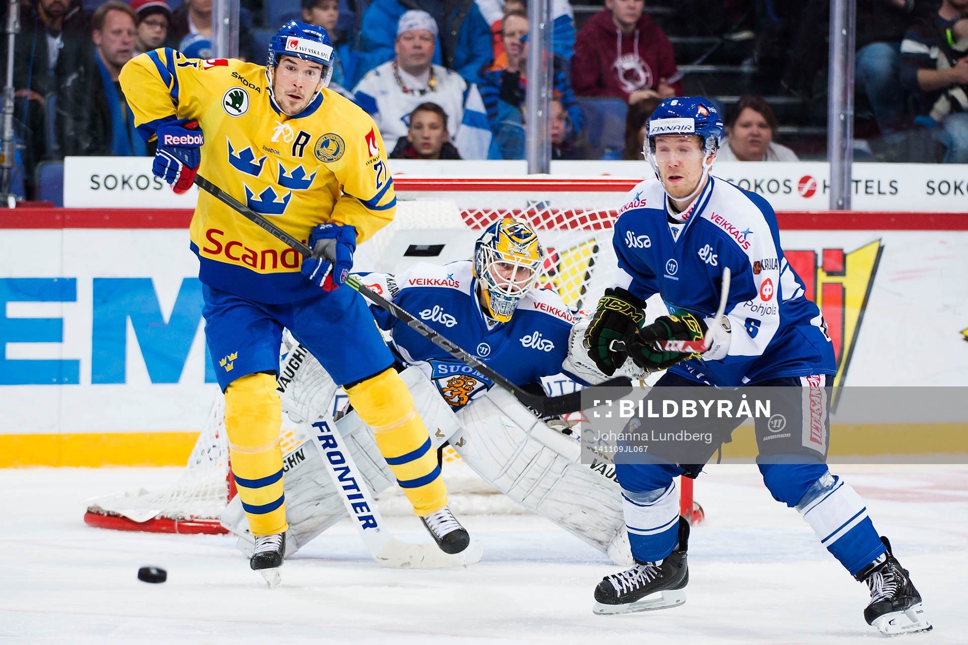 Sveriges Jimmie Ericsson och Finlands Tommi Kivistö