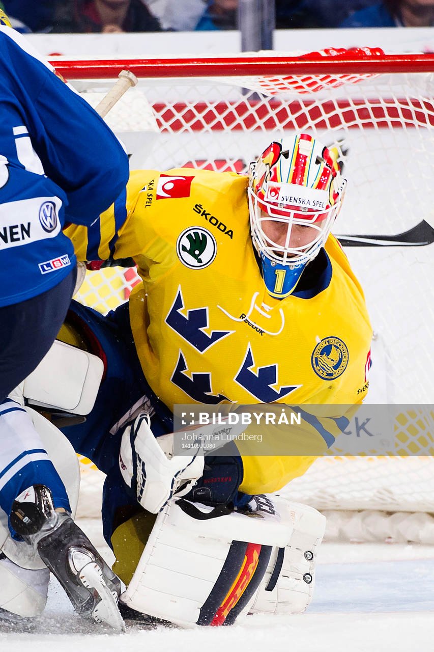 Sveriges målvakt Henrik Karlsson