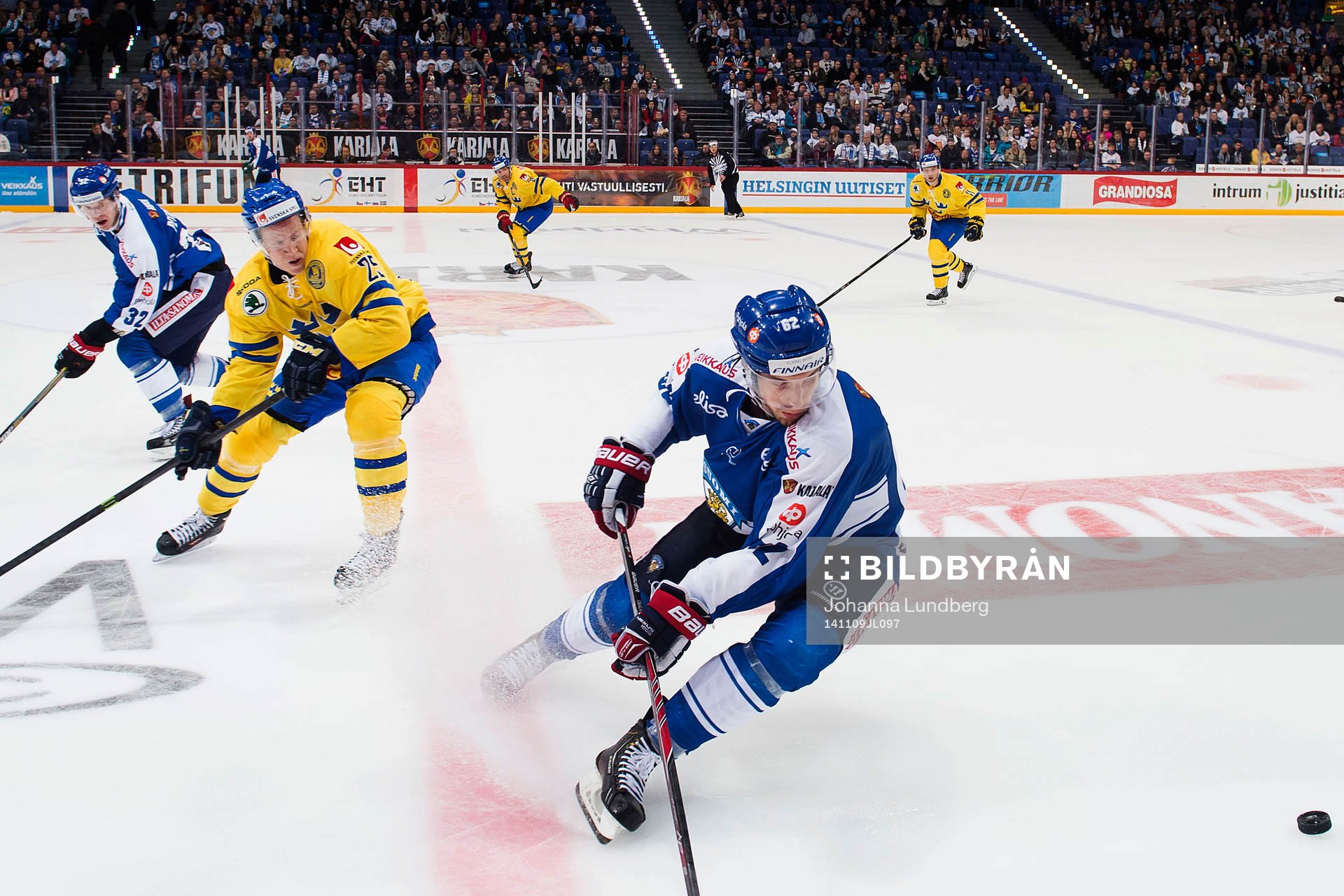 Sveriges Andreas Engqvist och Finlands Oskar Osala