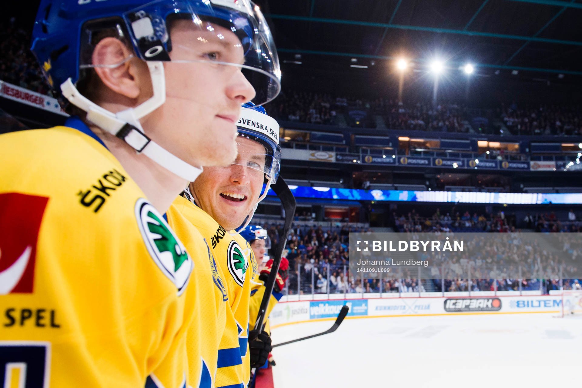 Sveriges Ted Brithén och Marcus Paulsson