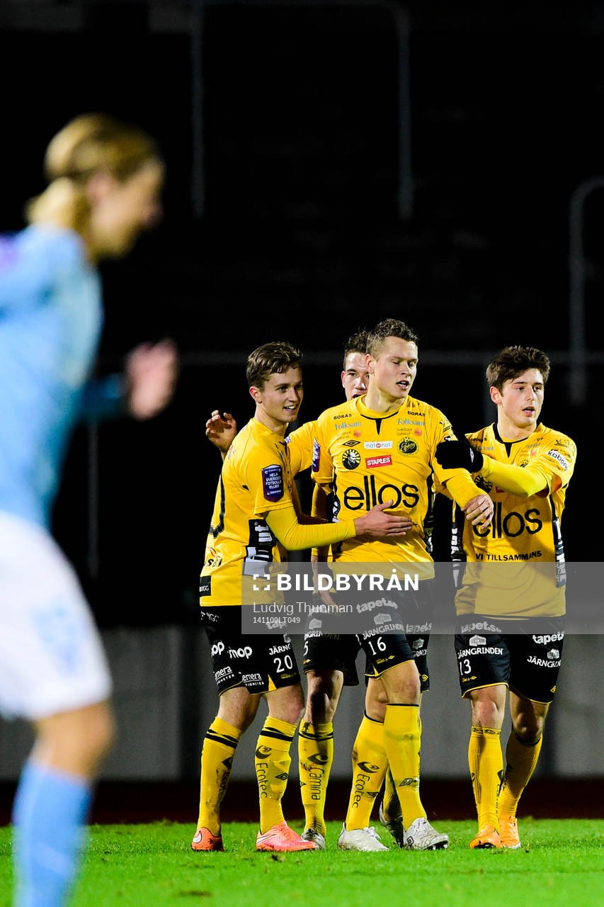 Elfsborgs spelare jublar