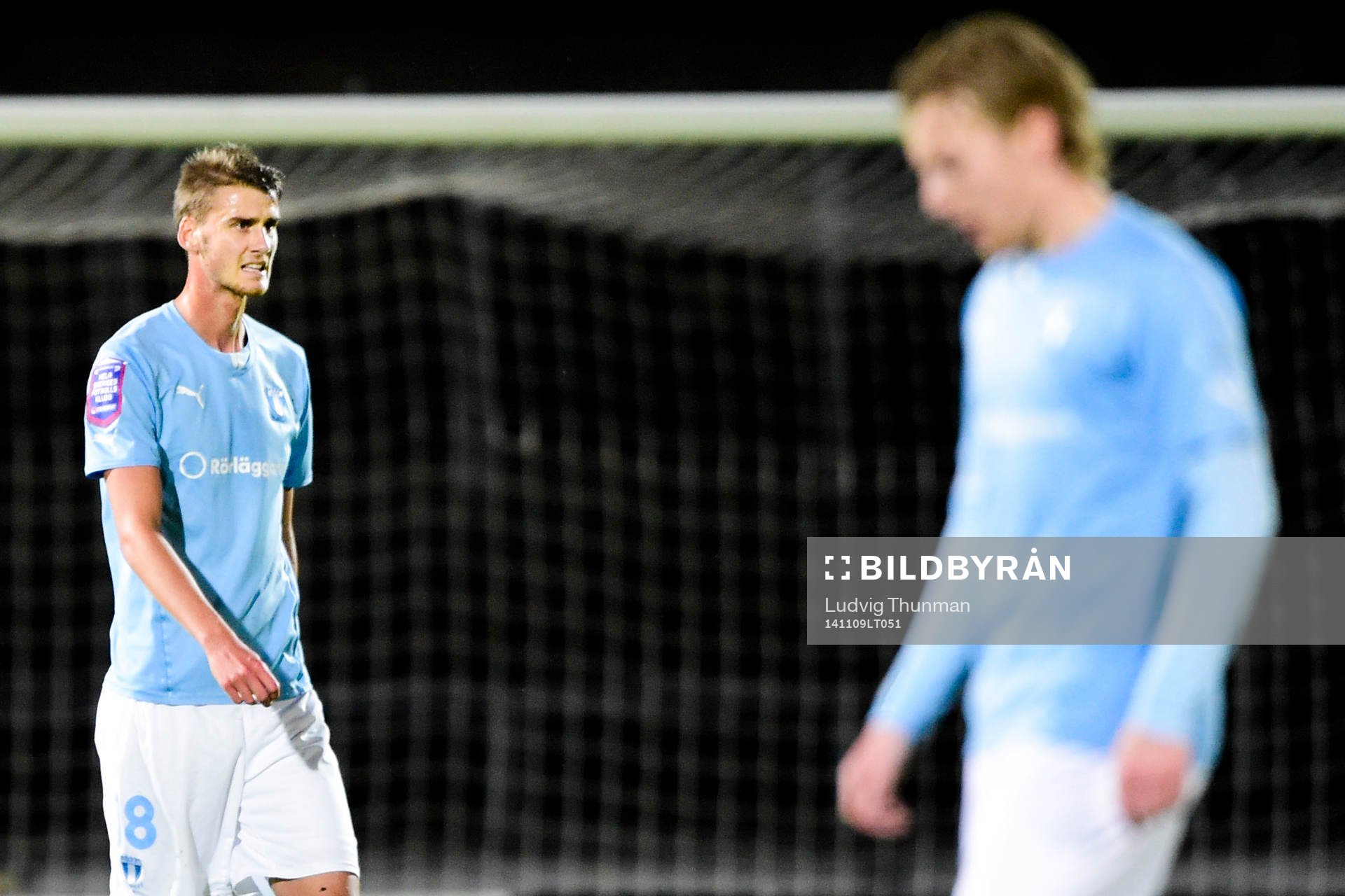 Malmö FFs Johan Hammar och Emil Forsberg deppar