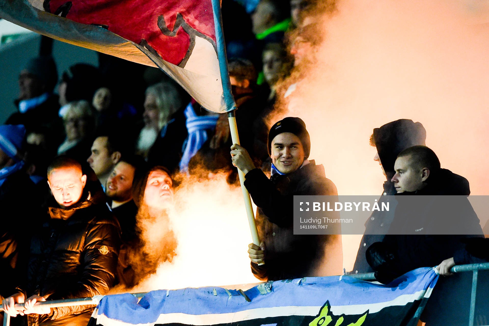Bengaler bland Malmö FFs supportrar