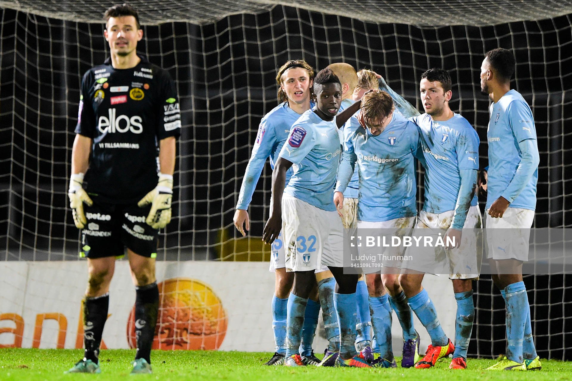 Elfsborgs målvakt Kevin Stuhr Ellegaard deppar och Malmö