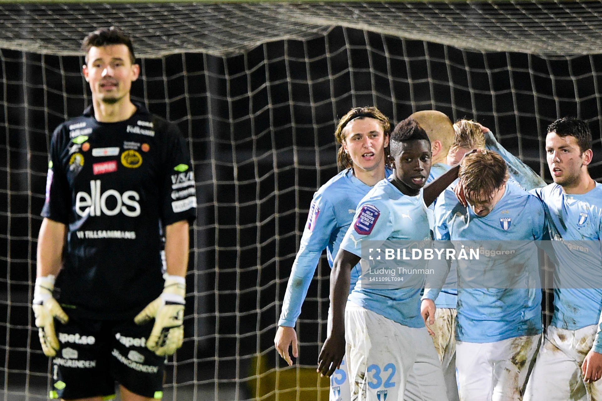 Elfsborgs målvakt Kevin Stuhr Ellegaard deppar och Malmö