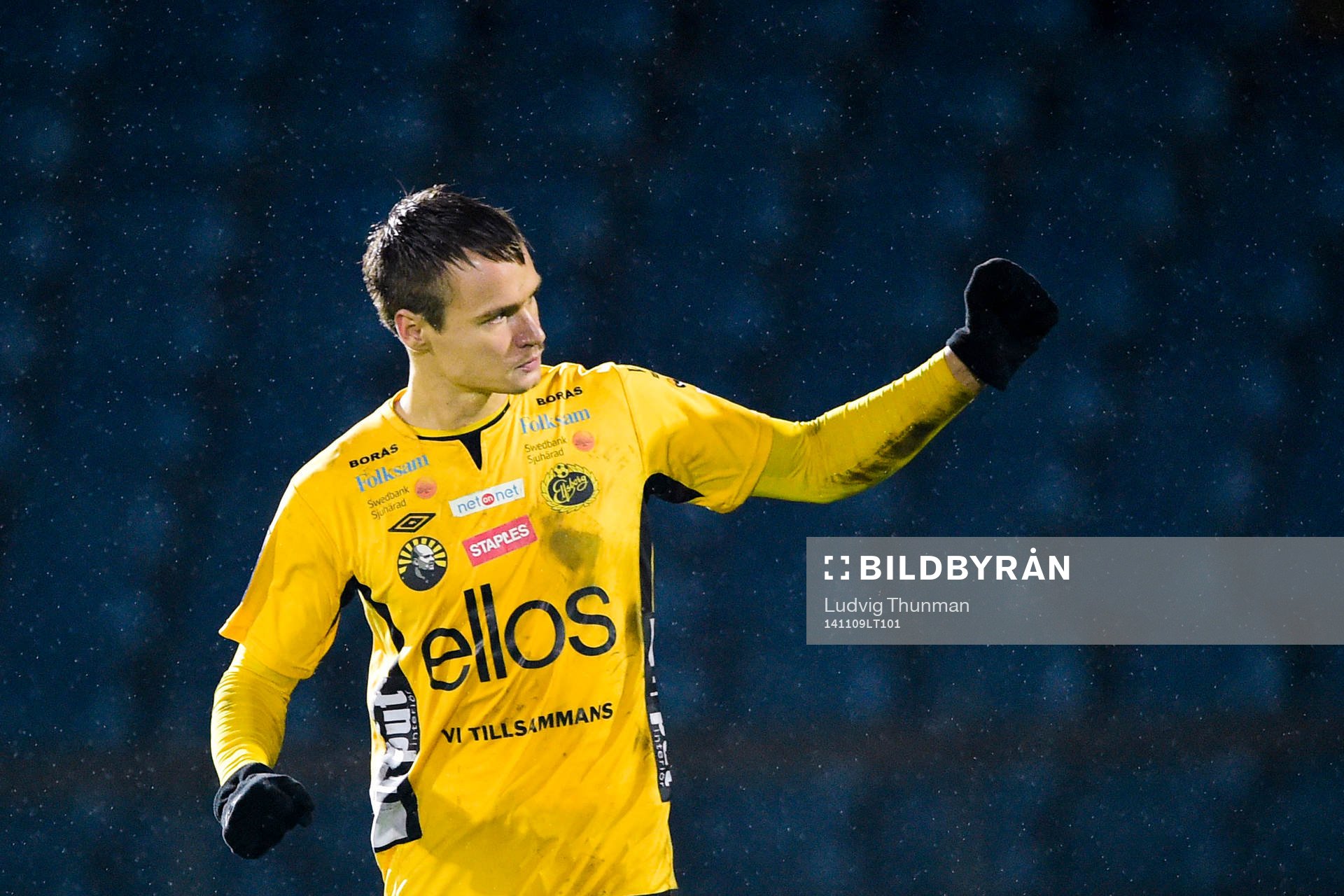 Elfsborgs Viktor Prodell jublar