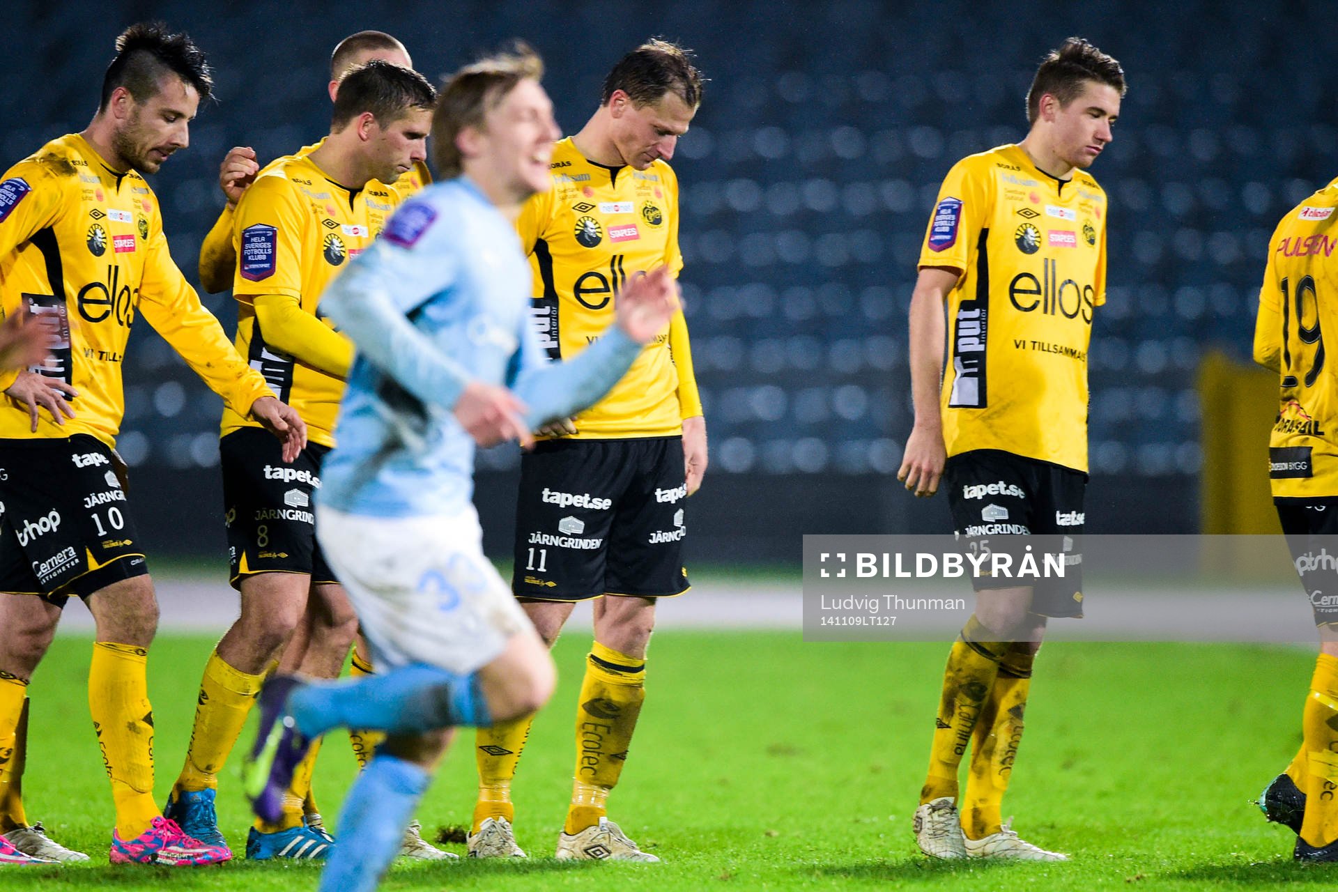 Elfsborgs spelare deppar