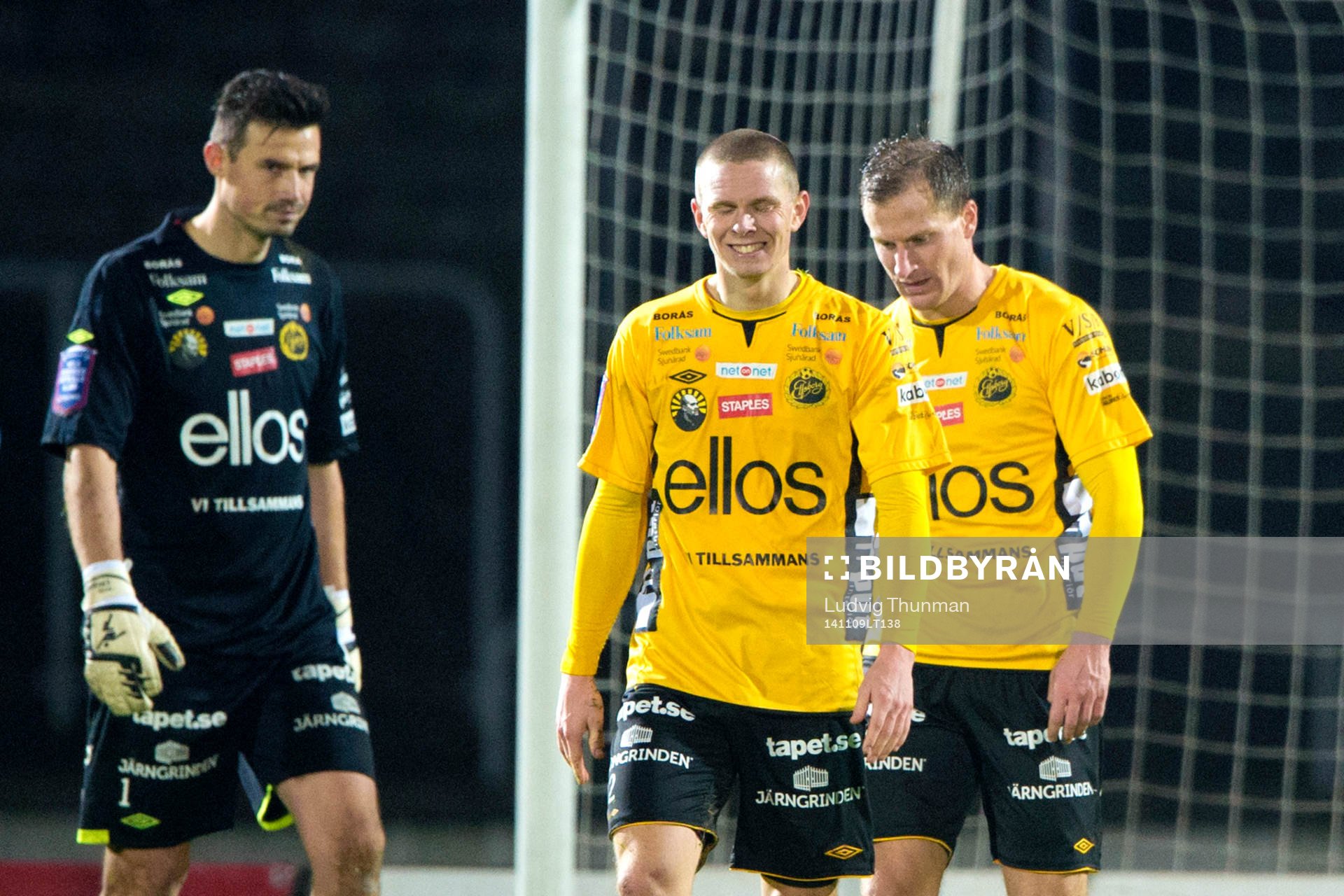 Elfsborgs målvakt Kevin Stuhr Ellegaard, Anton Lans och