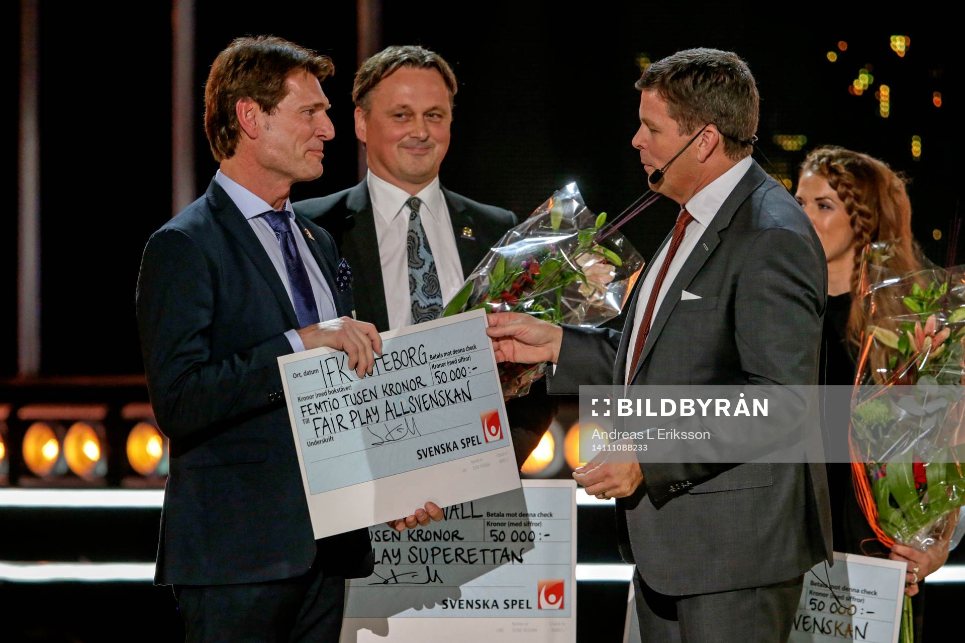 IFK Göteborg fick Fair Play pris av Lennart Käll, VD