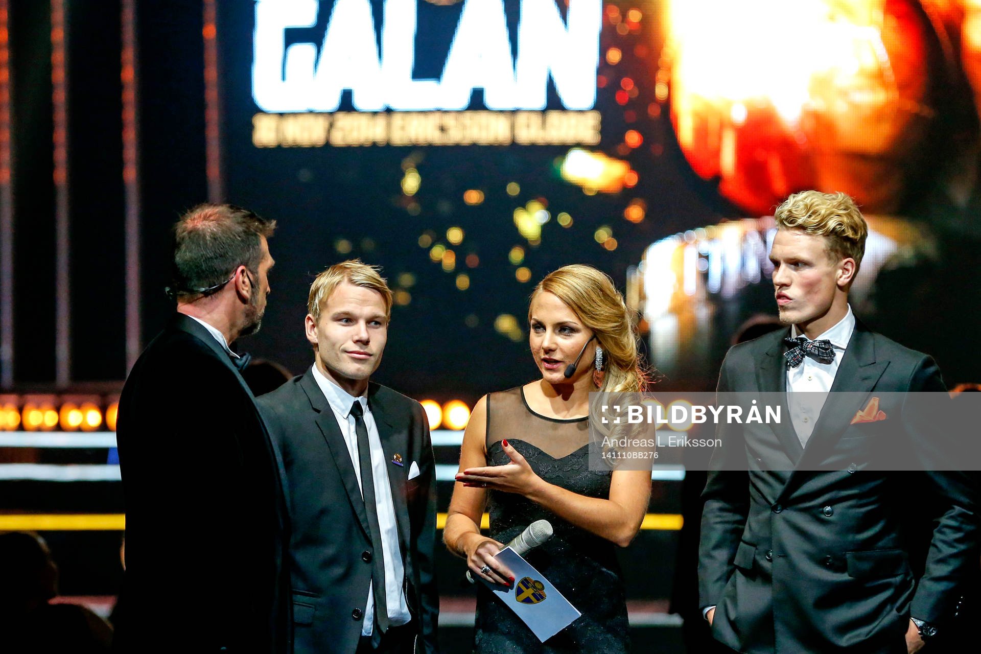 Oscar Lewicki, Emelie Ölander och Oscar Hiljemark