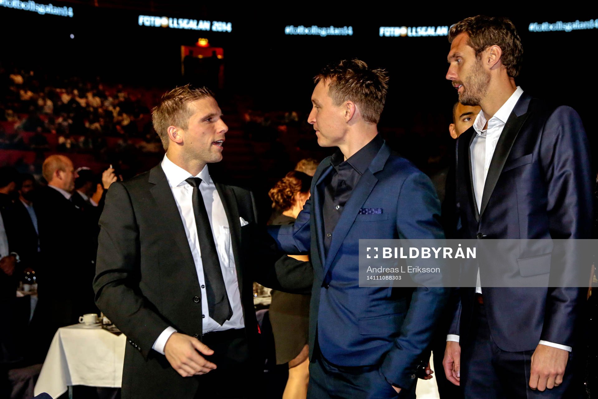 Anders Svensson, Kim Källström och Andreas Isaksson