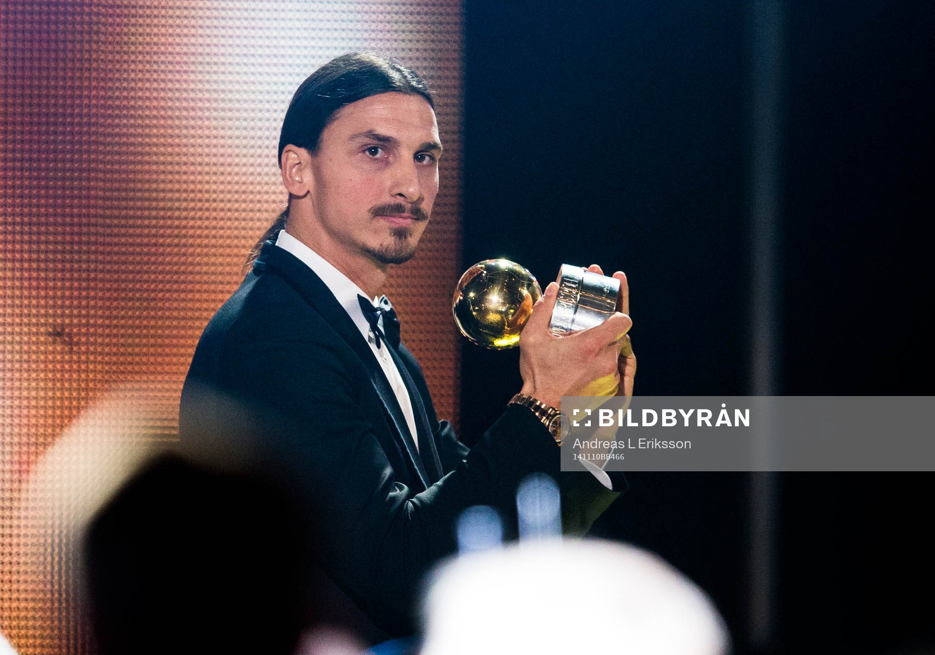 Guldbollen tilldelades Zlatan Ibrahimovic