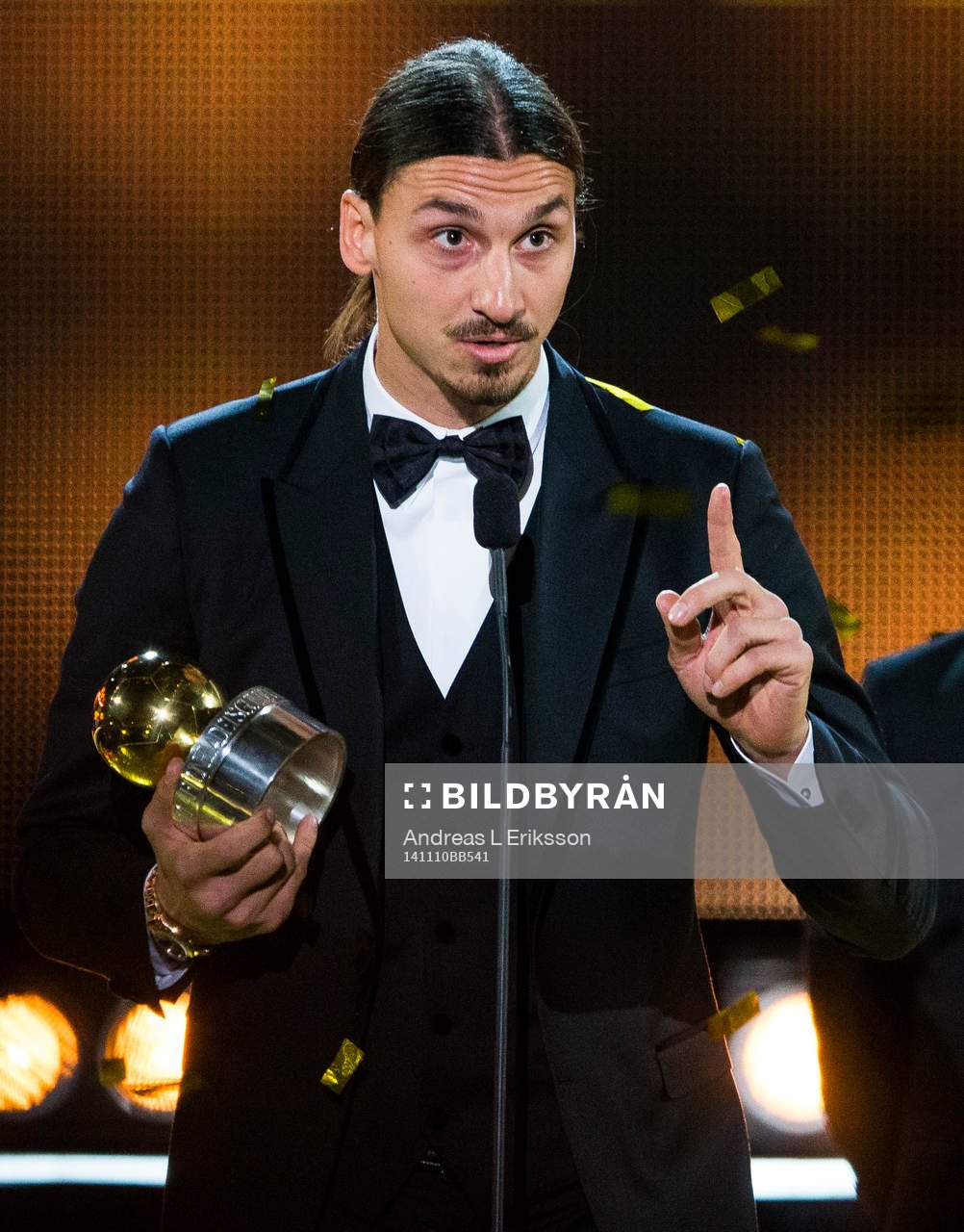 Guldbollen tilldelades Zlatan Ibrahimovic