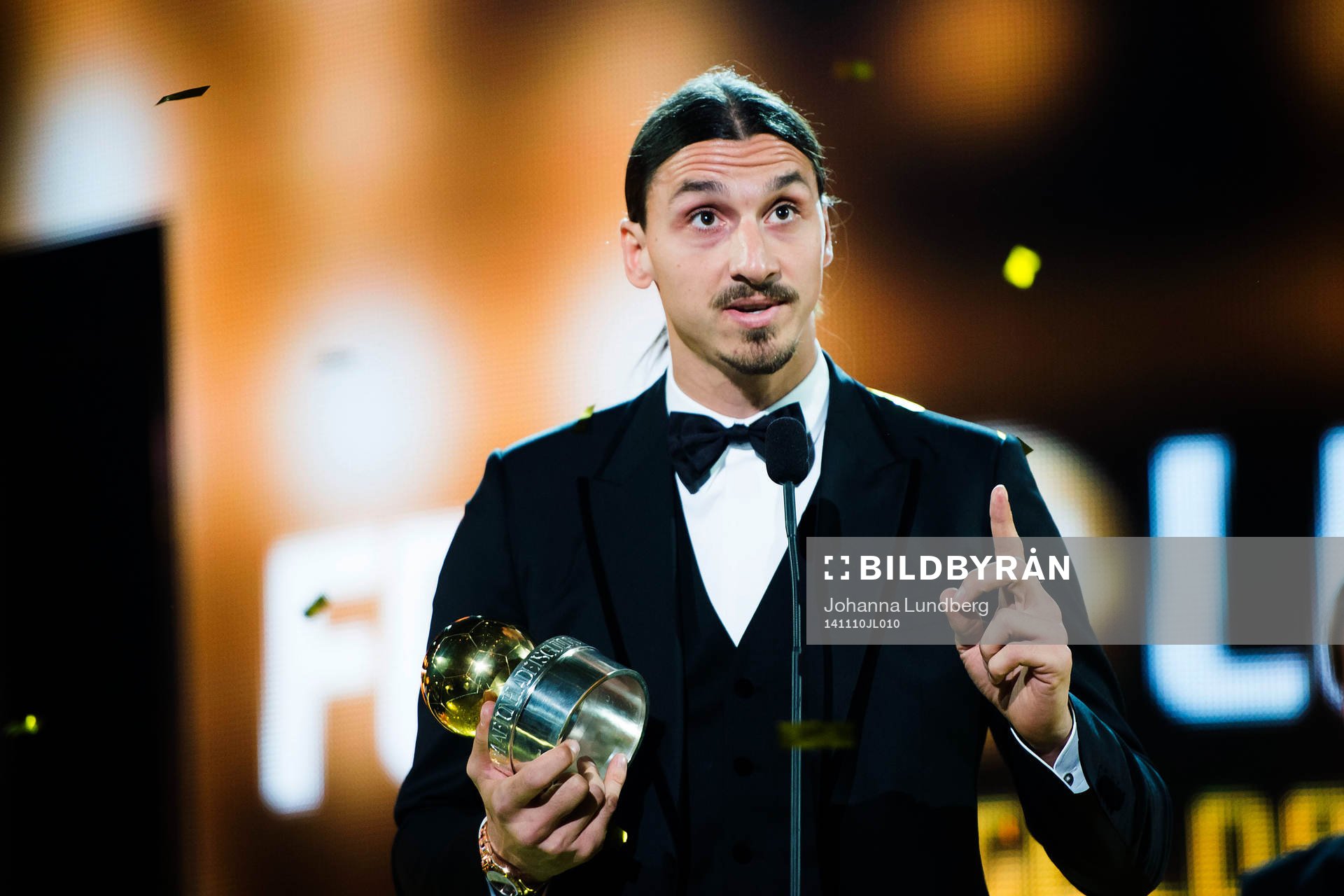 Guldbollen tilldelades Zlatan Ibrahimovic