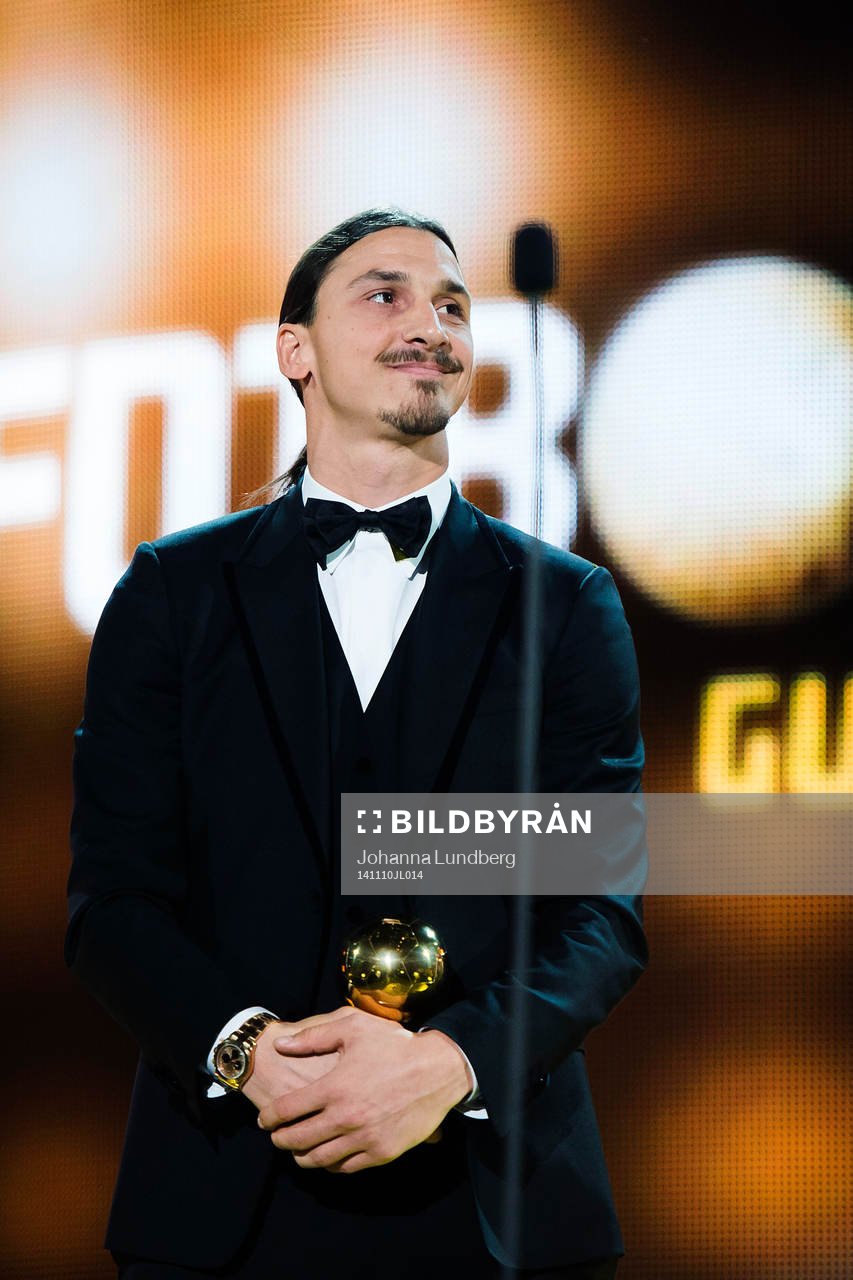 Guldbollen tilldelades Zlatan Ibrahimovic