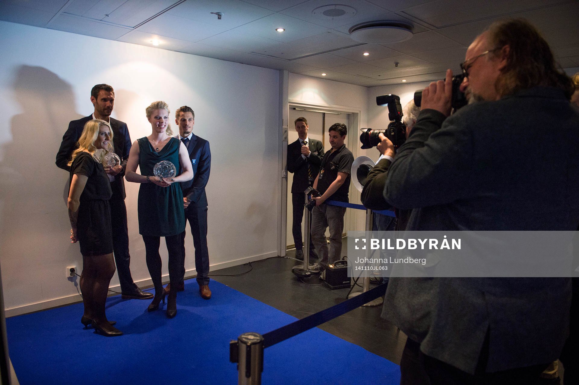 Årets målvakter Hedvig Lindahl och Andreas Isaksson