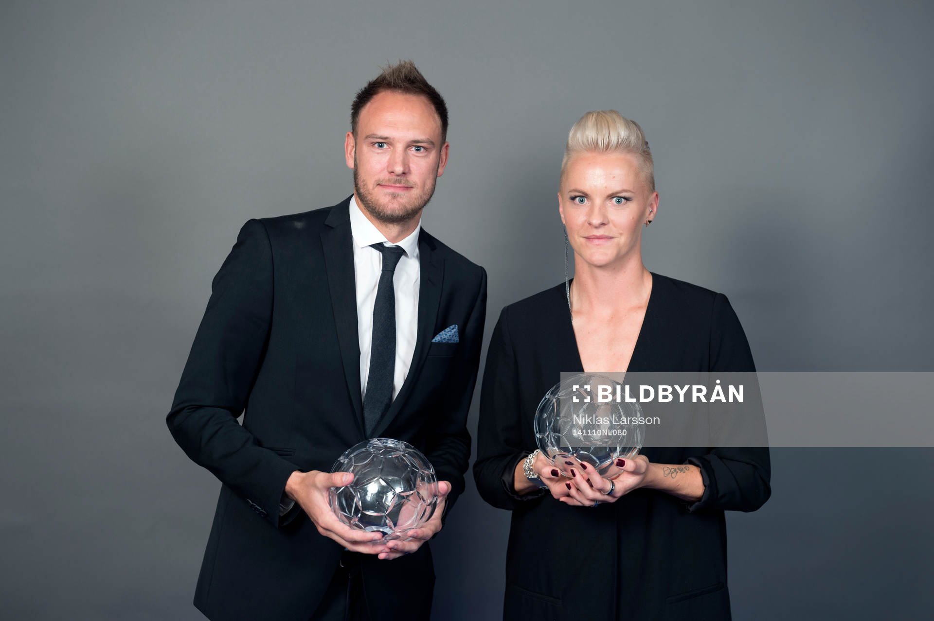 Årets back blev Nilla Fischer och Andreas Granqvist